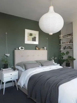 Зеленая спальня: ТОП 160 фото лучшего сочетания дизайна с зеленым оттенком