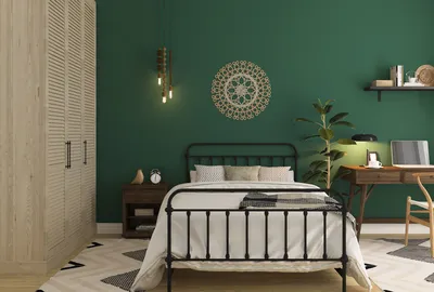 Дизайн спальни в зеленых тонах: секреты профессионалов | Candellabra