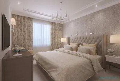 спальня в стиле современная классика | Планировки спальни, Спальня в  коричневых тонах, Интерьеры спальни