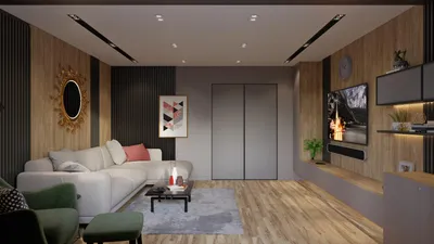 Дизайн трехкомнатной квартиры Днепр | Готовые проекты студии Dofamine