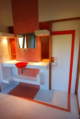 Красная ванная комната – 50 фото идей дизайна интерьера ванных в красных  цветах и оттенках