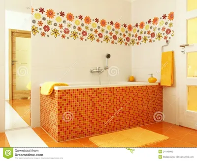 помеец цвета ванной комнаты самомоднейший Стоковое Фото - изображение  насчитывающей дверь, нутряно: 24148000