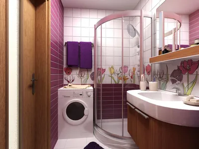 Ванная комната в хрущевке: фото интерьера после ремонта в маленькой ванной