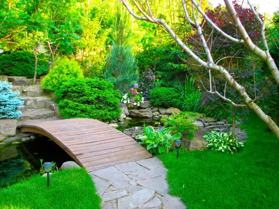 Креативный подход к созданию садовых дорожек под силу ландшафтным  архитекторам со стажем. Специалисты компании Укр Ландшафт П… | Японский  сад, Дизайн сада, Ландшафт