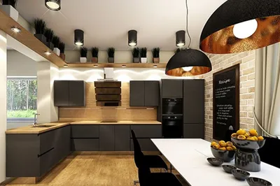 Черная кухня: 5 элементов, которые создадут приятную обстановку -  archidea.com.ua