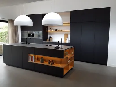 Кухня в черном цвете - это стильно, современно и комфортно!