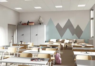 Дизайн школьного кабинета - 65 фото