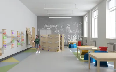 Дизайн образовательных пространств для школ в городе Грозный. Лаборатория  дизайна НИУ ВШЭ - hsedesignlab.ru