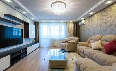Ремонт гостиной и зала в квартире под ключ - заказать в Москве от 4900  р\\кв.м
