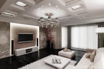 Современный дизайн интерьера гостиной с белым ковром и пустой бетонные  стены Стоковое Фото - изображение насчитывающей шикарно, украшение:  213630676