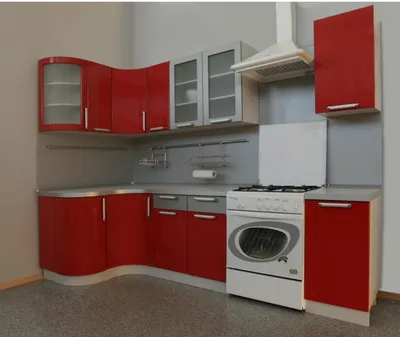 Кухни красного цвета и красно-черные кухни в интерьере, фото | Мебельная  фабрика \"Династия\"