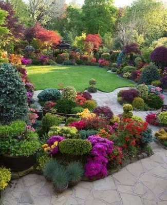 Пейзажный стиль ландшафтного дизайна — заказать сад в пейзажном стиле |  Цена | Киев, Бровары, Борисполь, Ирпень