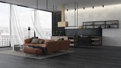 дизайн интерьера квартиры в стиле лофт - Мебель в стиле Лофт производство в  Санкт-Петербурге