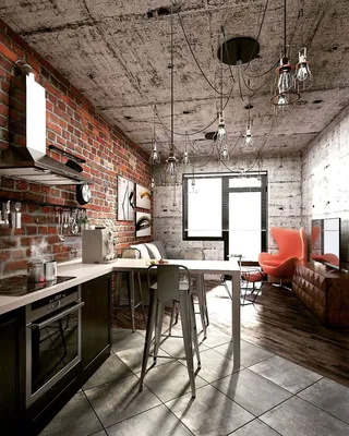 40 фото интерьер гостиной в стиле лофт – 2019 Дизайн Интерьера | Loft  inspiration, Scandinavian style home, Vintage industrial decor