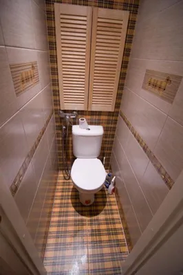 Дизайн туалетной комнаты в квартире - 67 фото