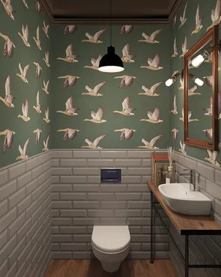 Незабываемый туалет для посетителей из нашего проекта кафе @gogolmogol_psk  . . .… | Ретро ванные комнаты, Интерьер, Дизайн туалета