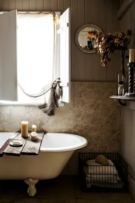 Дизайн ванной комнаты в стиле бохо, фото и советы по декорированию