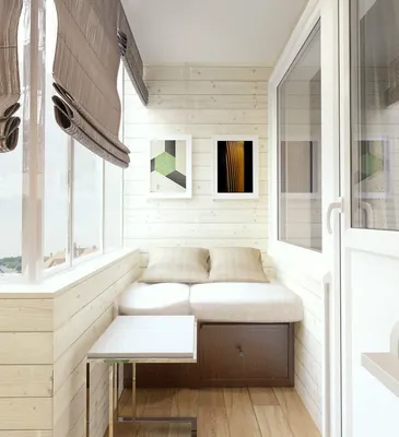 Дизайн балкона в квартире - 67 фото