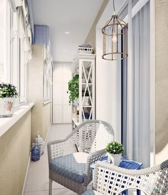Дизайн балкона в стиле прованс: фото, идеи и интерьер | Wergin.ru
