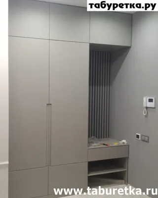 Прихожая и шкаф в коридоре, МДФ эмаль | НР-056
