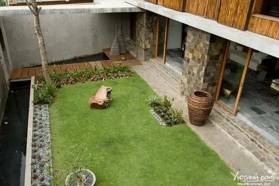 Дизайн двора частного дома создание уютного и функционального пространства своими  руками | Отделка и декор | Дзен