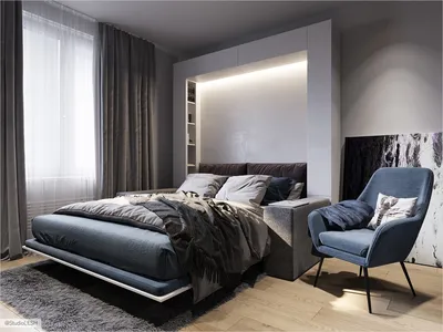 Двухкомнатная квартира 60 м² для семьи из 4-х человек | LESH — Дизайн  интерьера, дизайнеры спб