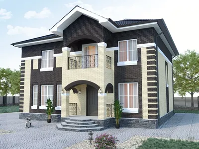 Проект двухэтажного дома 12 на 10 с отличной планировкой 🏠 | СтройДизайн
