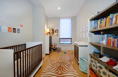Дизайн длинной и узкой комнаты для младенца - Ремонт без проблем