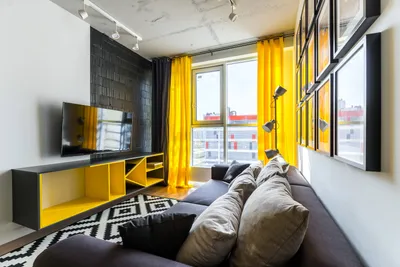 Дизайн узкой комнаты с окном: как выбрать интерьер и обставить мебелью |  Houzz Россия