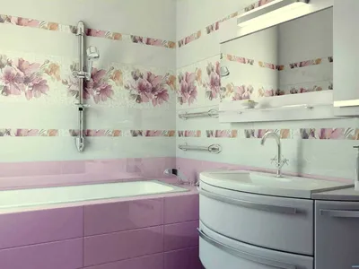 Дизайн ванной комнаты плитка - YouTube