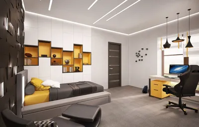Дизайн комнаты для мальчика-подростка | Блог L.DesignStudio