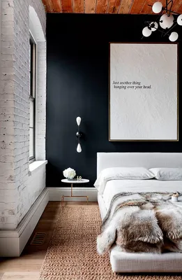 Кирпичные стены в спальне – 50 восхитительных и уютных интерьеров