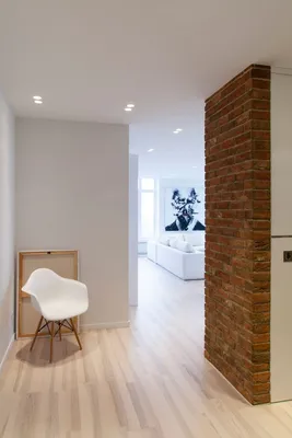Дизайн комнаты кирпичная стена » Дизайн 2021 года - новые идеи и примеры  работ