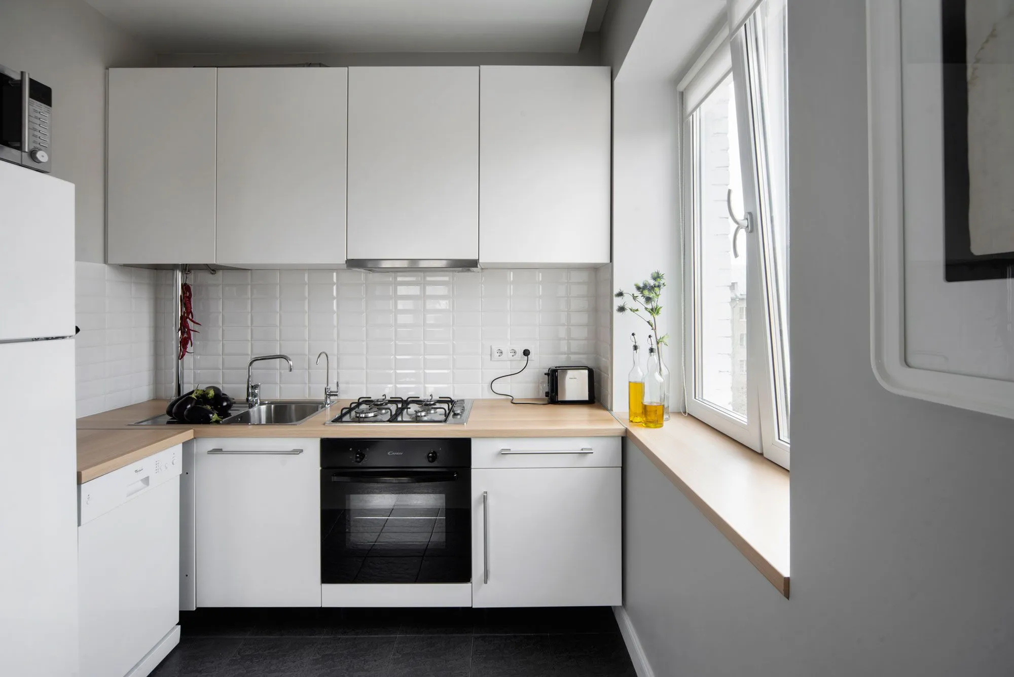Дизайн 5 метровой кухни: расширение пространства