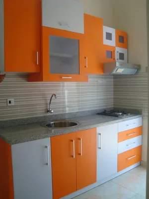 Оранжевая кухня в интерьере - дизайн кухни в оранжевых тонах, фото | Кухни  Мамин дом