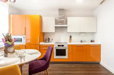 Кухня персикового цвета: 100 фото лучших идей - Дизайн интерьера