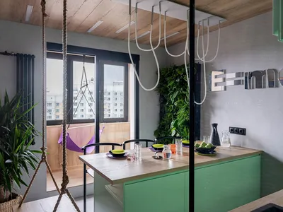 Дизайн кухни с балконом. Фото отчет о выпуске Квартирного вопроса с нашим  участием | Евростиль-сервис