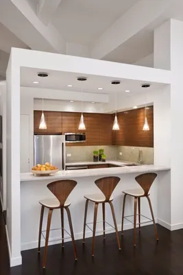 Дизайн интерьера квартиры: барная стойка на кухне, виды барных стоек, дизайн  кухни