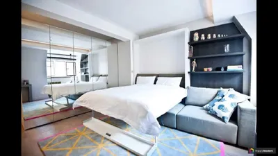 Гостиная и спальня в одной комнате 20 кв м — реальные фото интерьеров