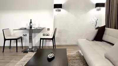 Интерьер однокомнатной квартиры 30 кв м - YouTube