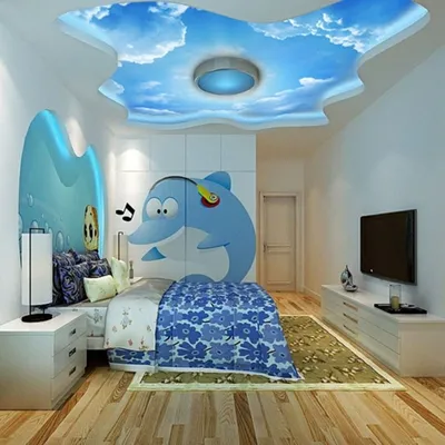 Подвесной потолок: 12 оригинальных идей для гостиной - archidea.com.ua