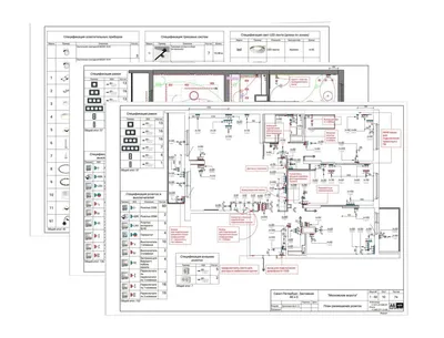 Технический дизайн проект | Студия дизайна интерьера АБ-spb | Технический  проект содержит основные чертежи для строителей