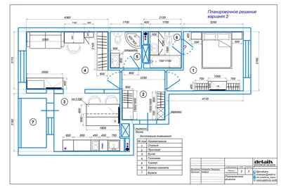 Технический дизайн-проект интерьера 2х комнатной квартиры | EVAHAOS студия  с современным подходом к дизайну | Дзен