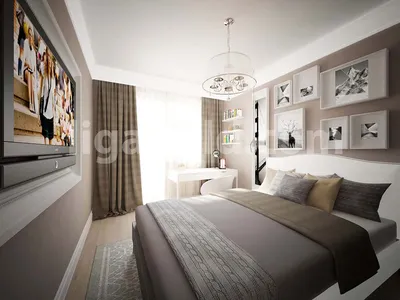 Дизайн спальни в современном стиле - ООО РПК «Лига»