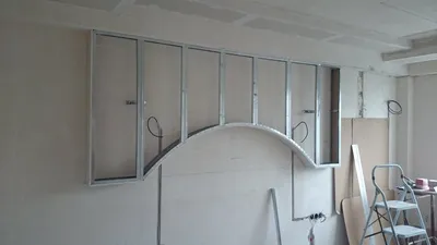 гипсокартон и монтаж конструкций, дизайн стен. Drywall installation. -  YouTube