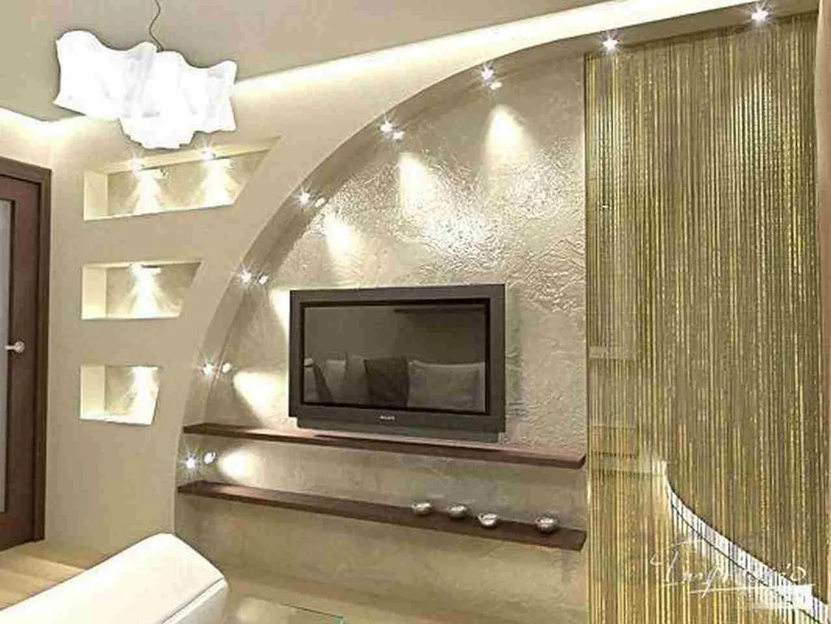 Дизайн стен гипсокартоном: создаем уютный интерьер