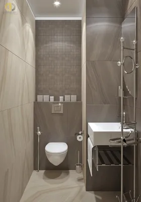 Дизайн туалета в сером цвете - 76 фото