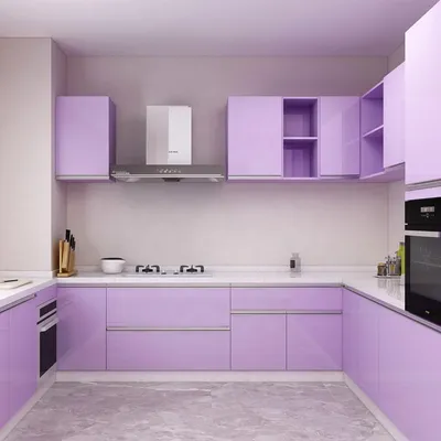 Фиолетовая кухня: самый необычный выбор для сердца вашего дома | Выбираем  кухню | Дзен