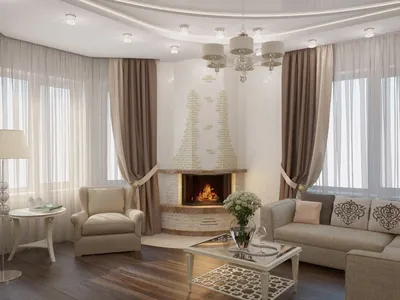 Дизайн интерьера частного дома в классическом стиле. Abitant Москва