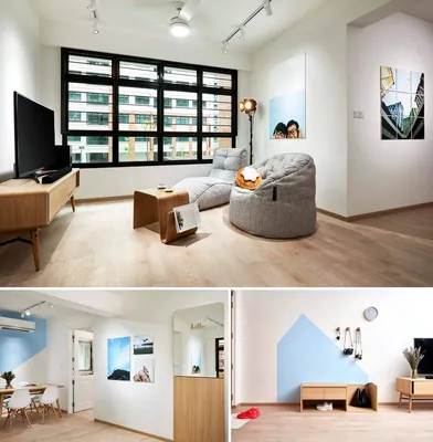 Дизайн небольшой квартиры c ambient lounge